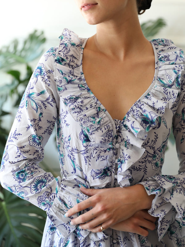 Elisabetta Dress in Cornflower — view 5