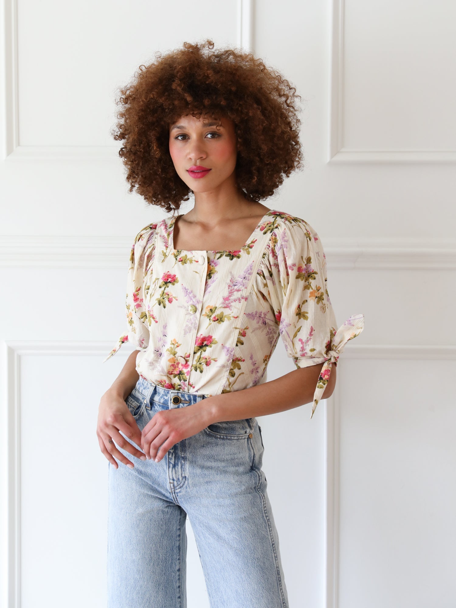 MILLE Clothing Evelyn Top in Trianon