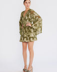 MILLE Clothing Goldie Dress in Gold Leaf