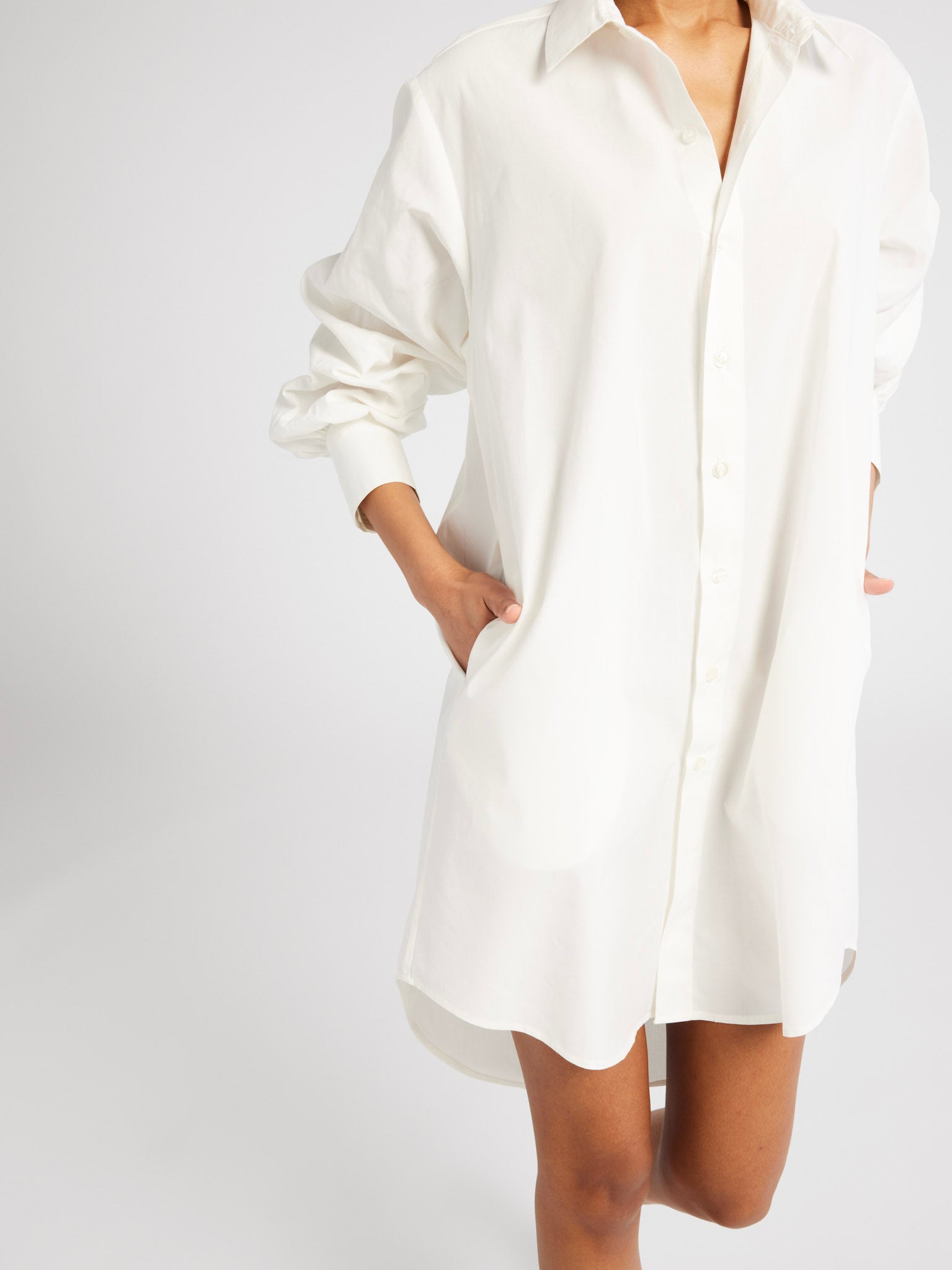MILLE Clothing Holly Mini Dress in White