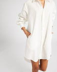 MILLE Clothing Holly Mini Dress in White