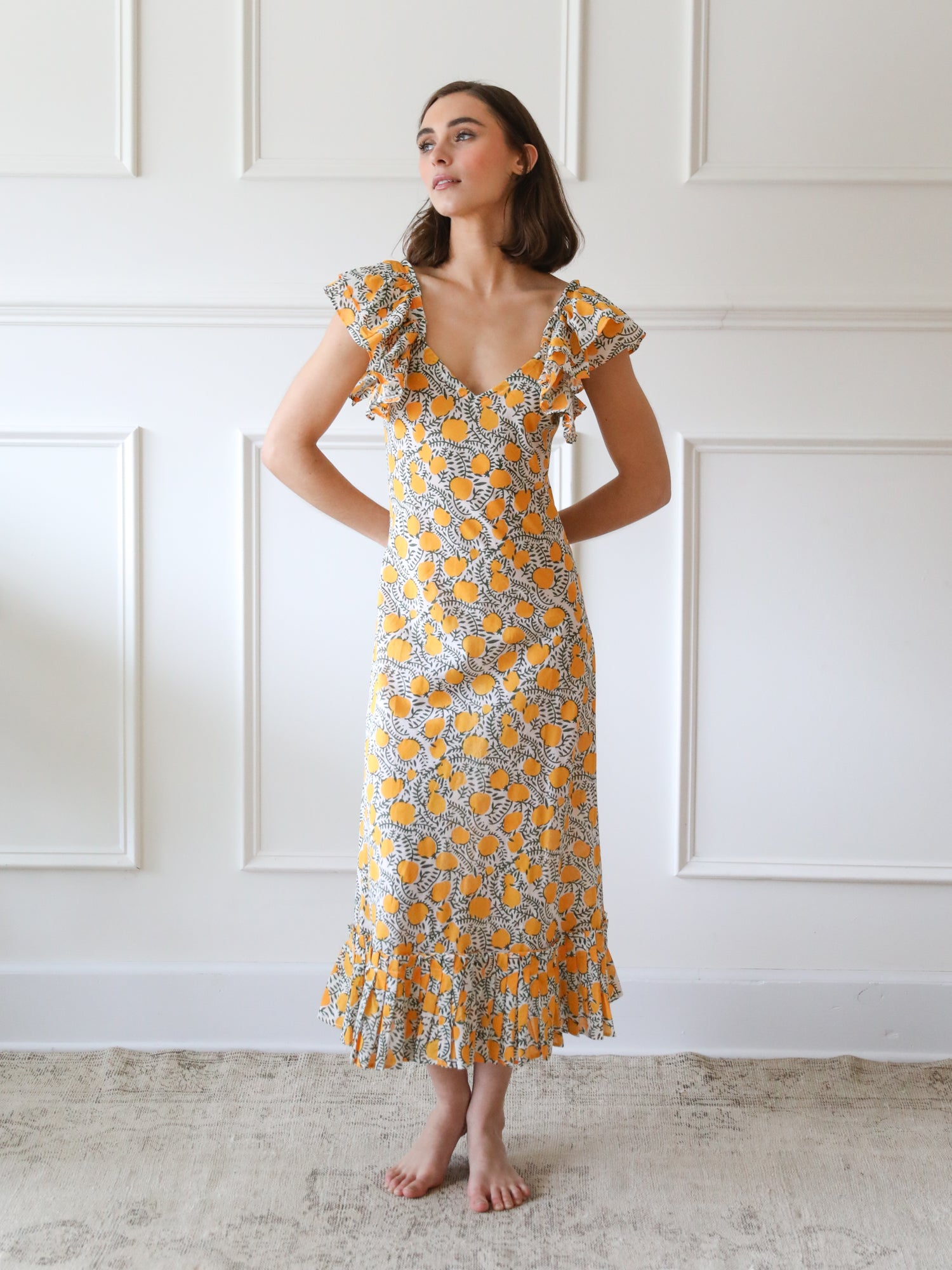 MILLE Clothing Klara Dress in Citrus