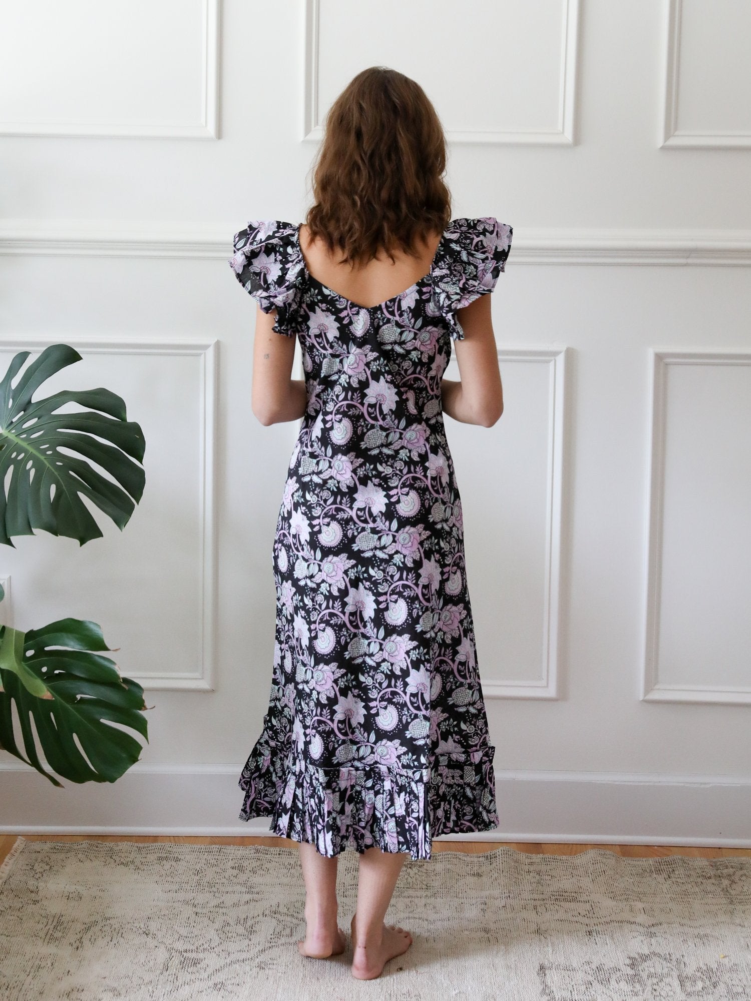 MILLE Clothing Klara Dress in Tropical Night