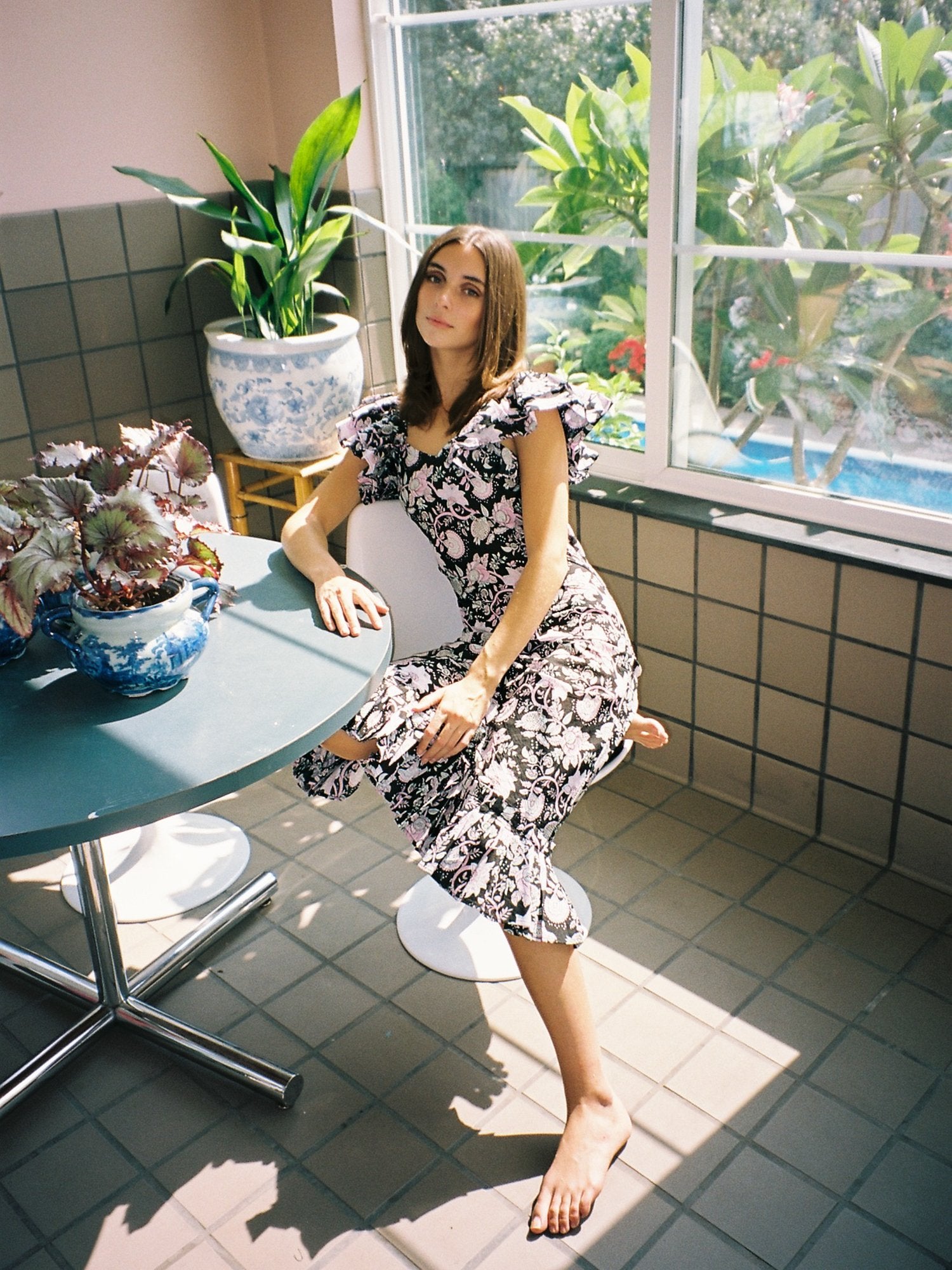 MILLE Clothing Klara Dress in Tropical Night