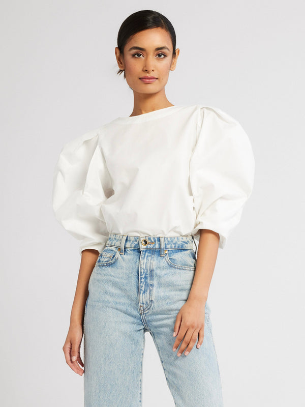 Lila Top in White — view 3