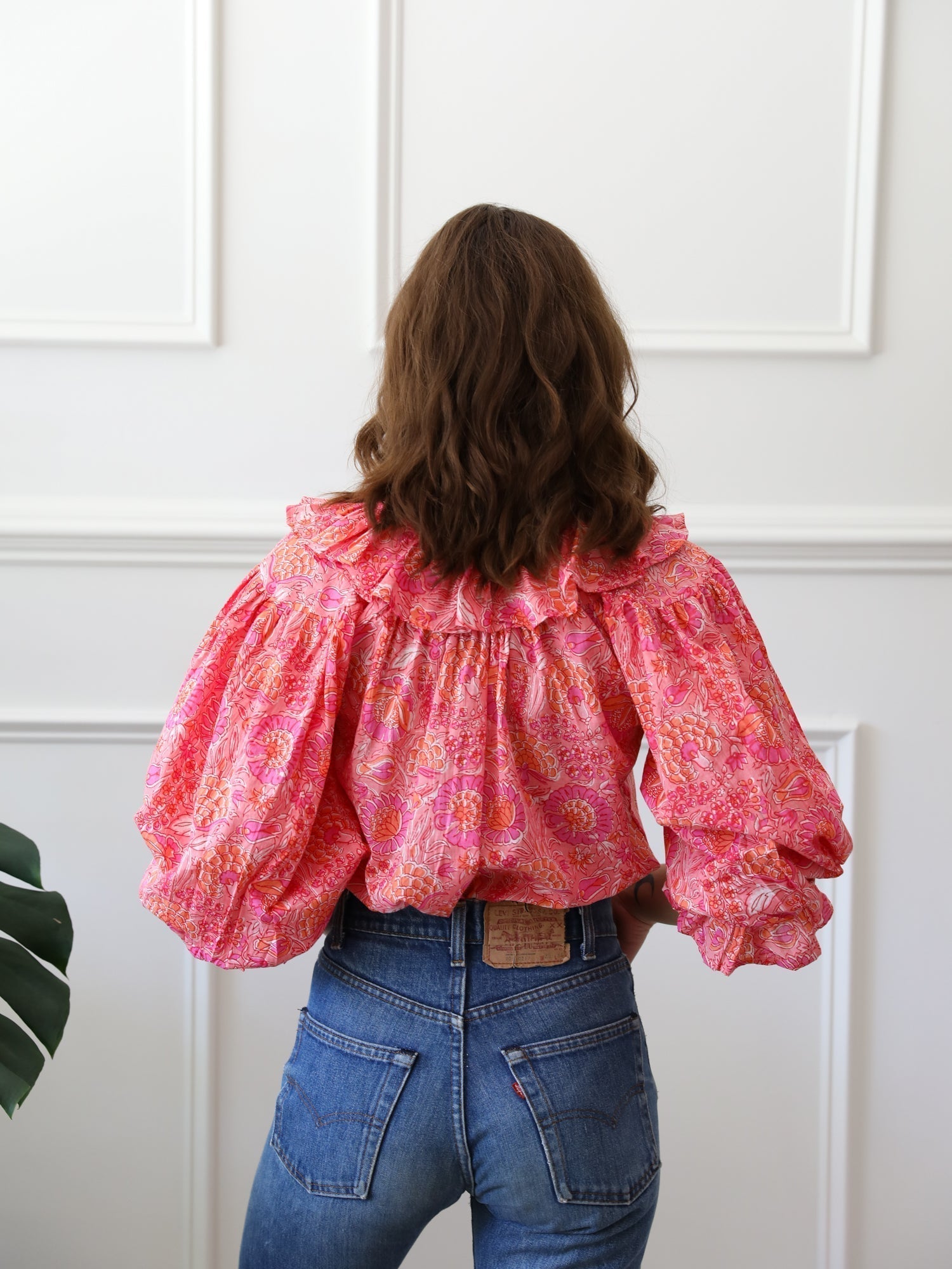 MILLE Clothing May Top in Pink Carnation