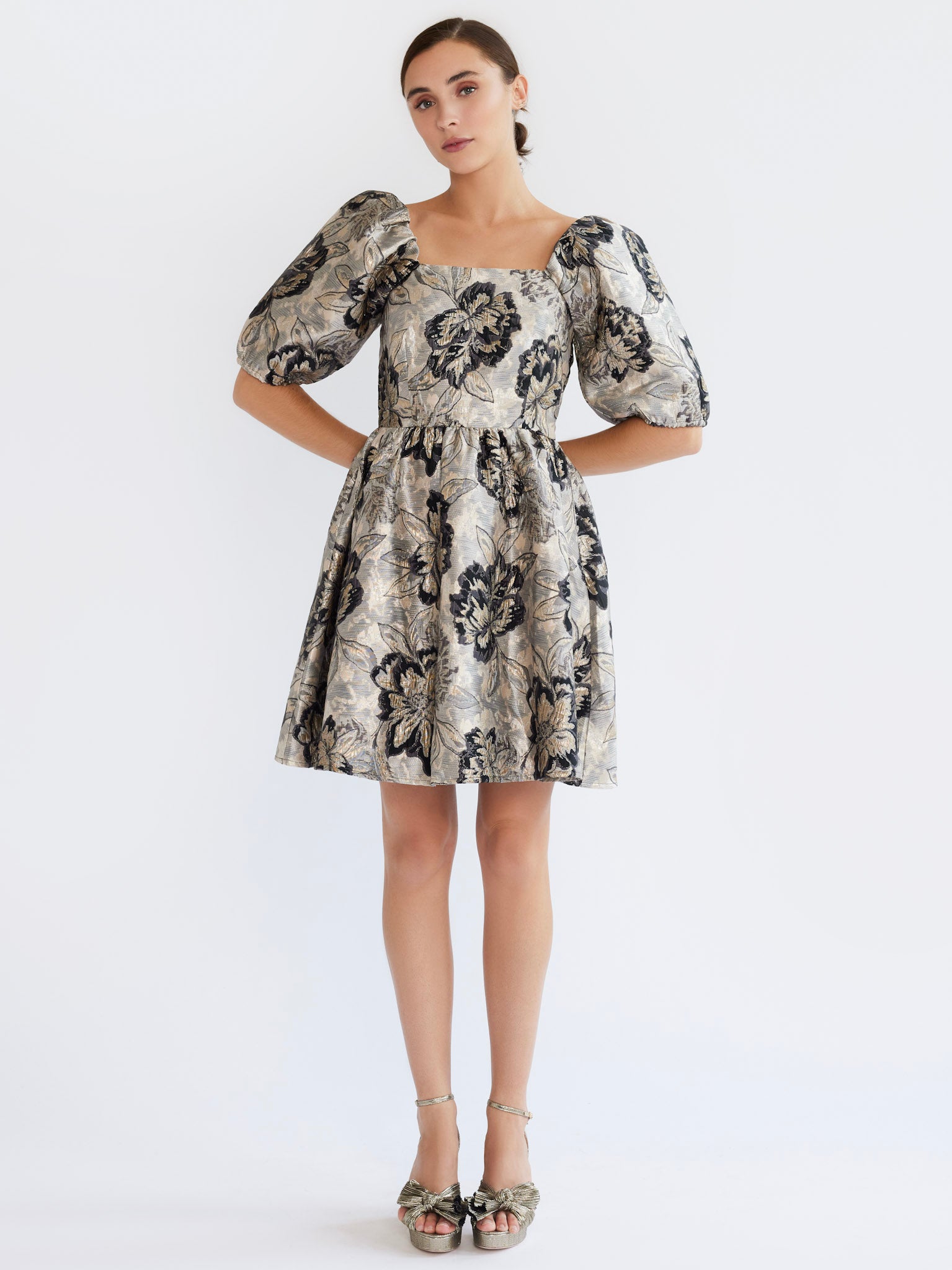Brocade Dress Modern - Shop on Pinterest