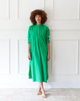MILLE Clothing Sadie Caftan in Kelly