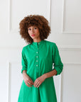 MILLE Clothing Sadie Caftan in Kelly