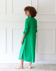 MILLE Clothing Sadie Caftan in Kelly