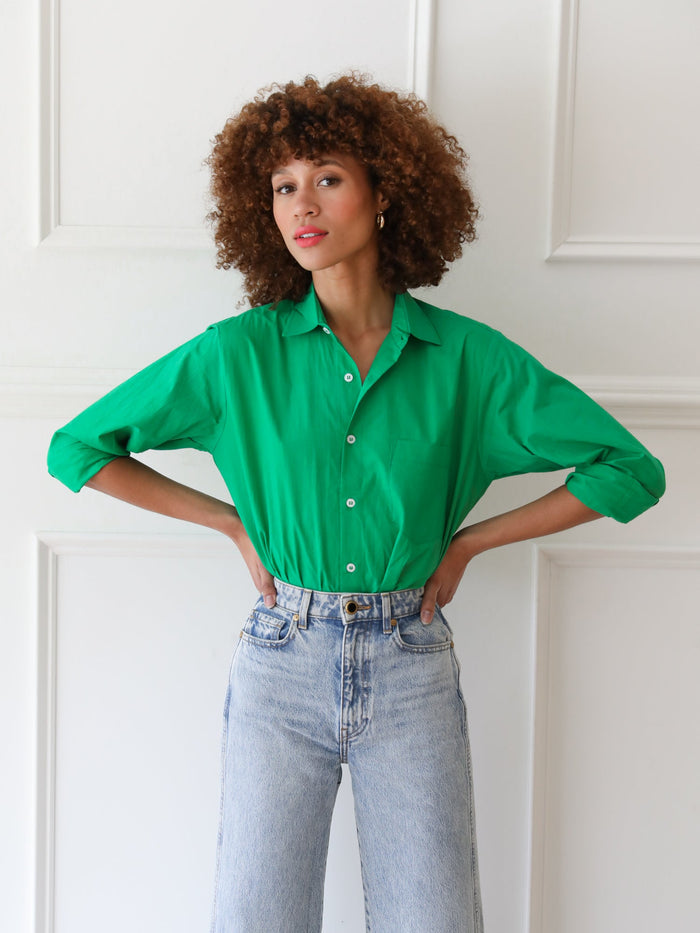 Sofia Top in Kelly