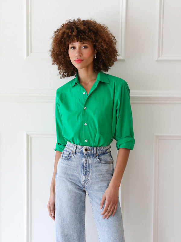 Sofia Top in Kelly — view 2