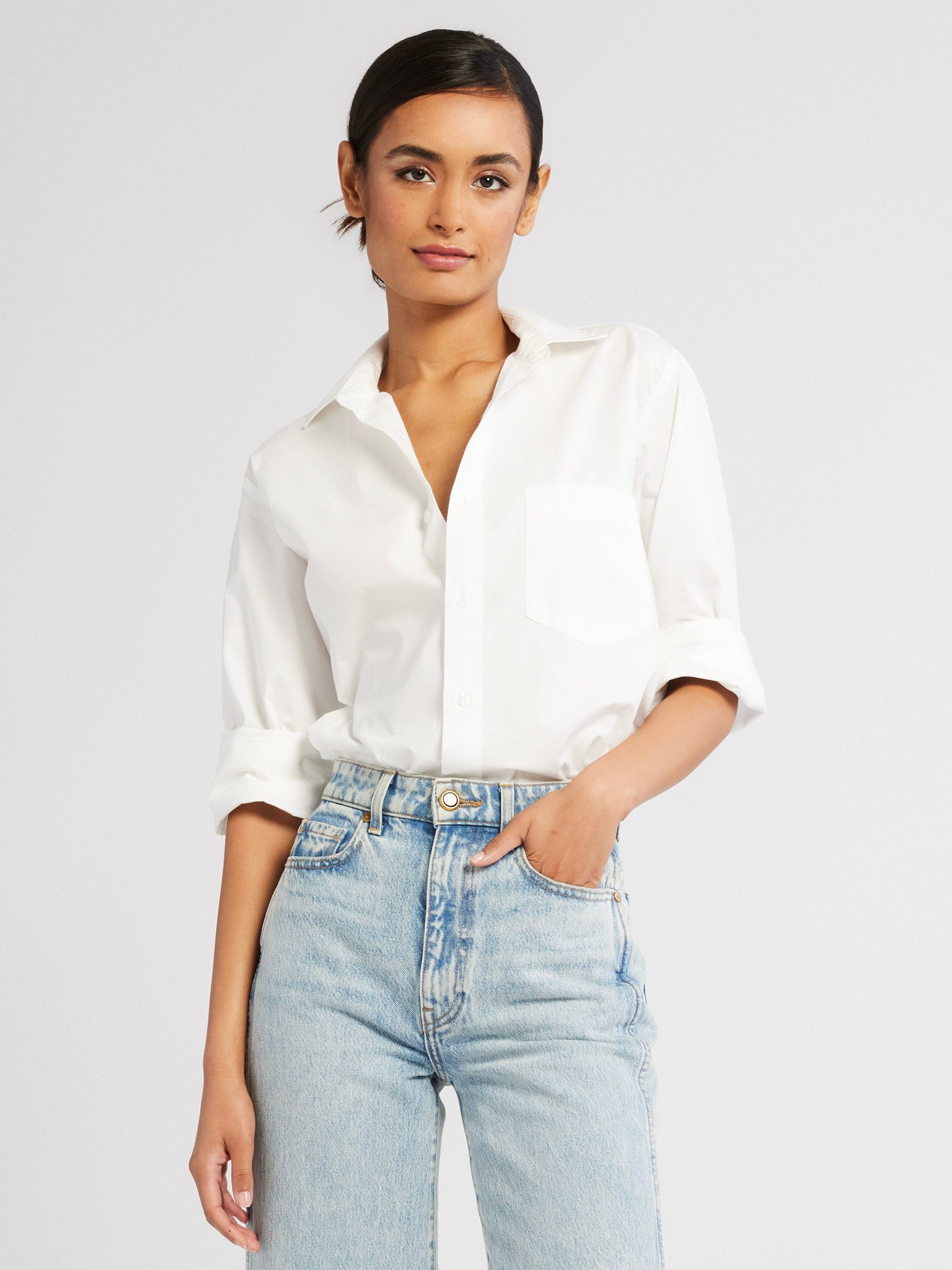 MILLE Clothing Sofia Top in White
