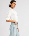 MILLE Clothing Sofia Top in White