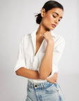 MILLE Clothing Sofia Top in White