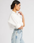 MILLE Clothing Sofia Top in White
