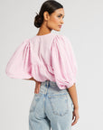 MILLE Clothing Thalia Top in Bubblegum Stripe