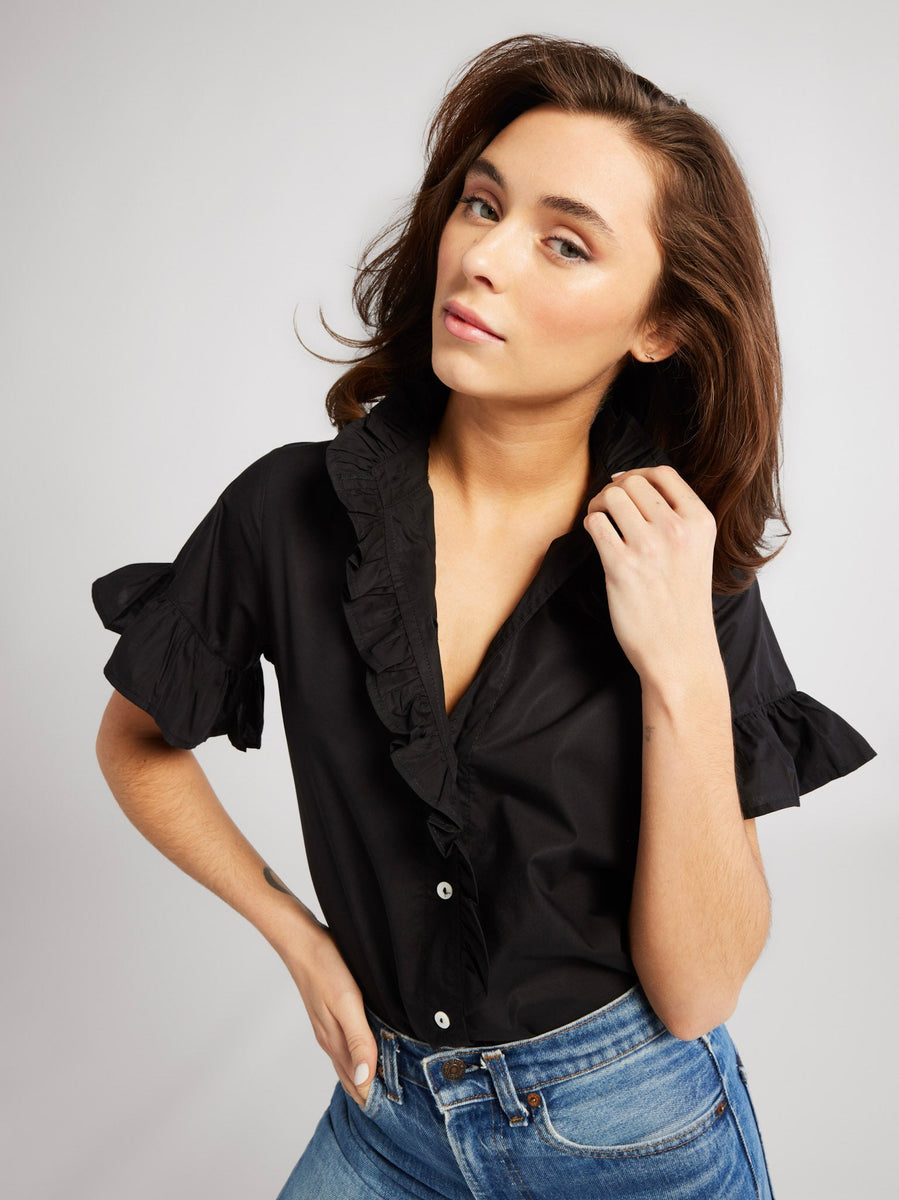 Vanessa Top in Black – MILLE