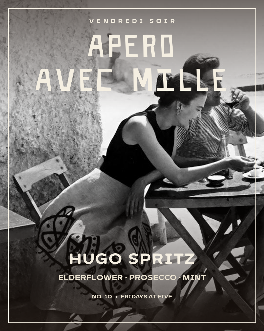 Vendredi Soir — The Hugo Spritz & Sicilian Orange Salad