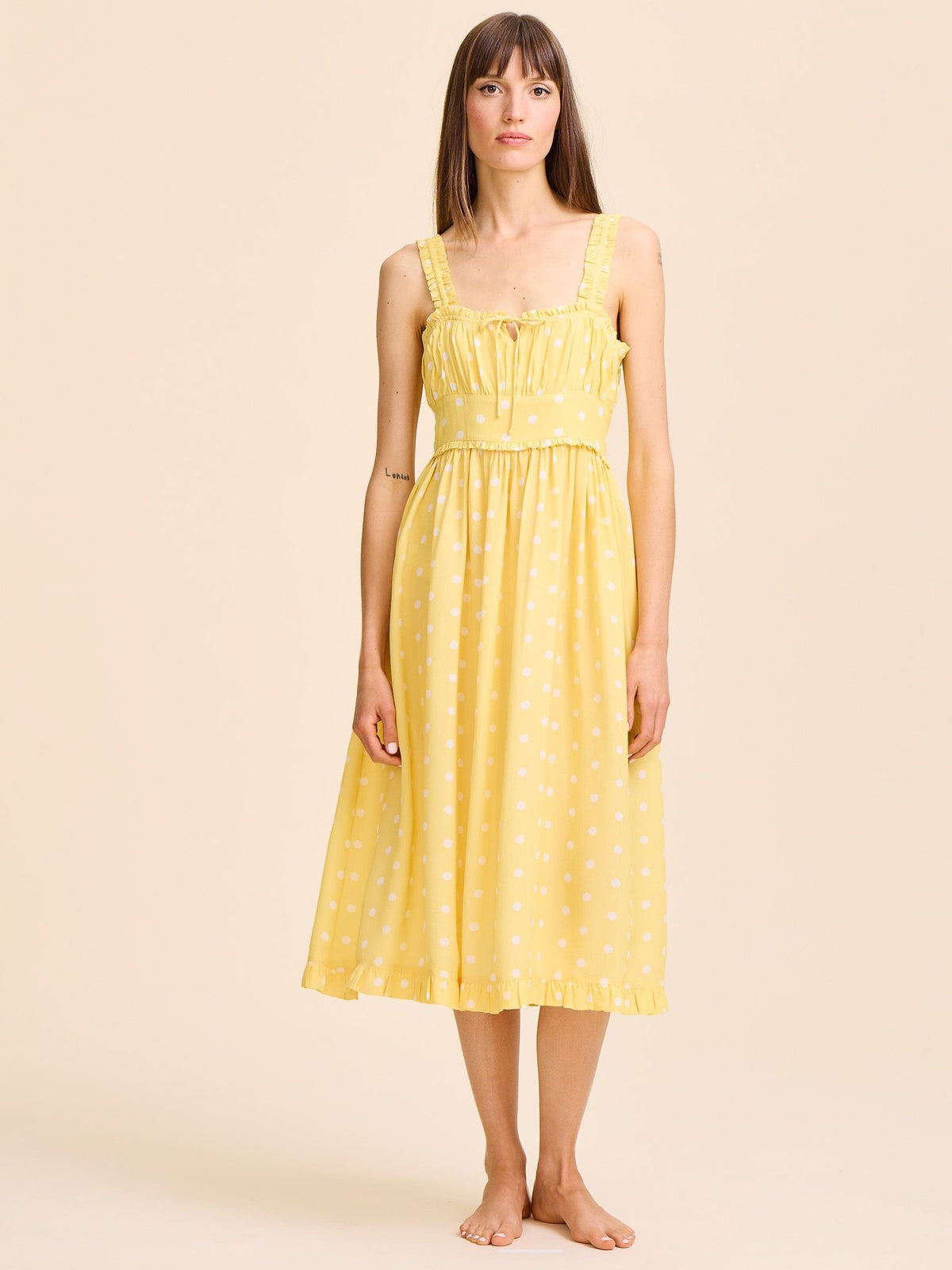 Calla Dress in Snapdragon