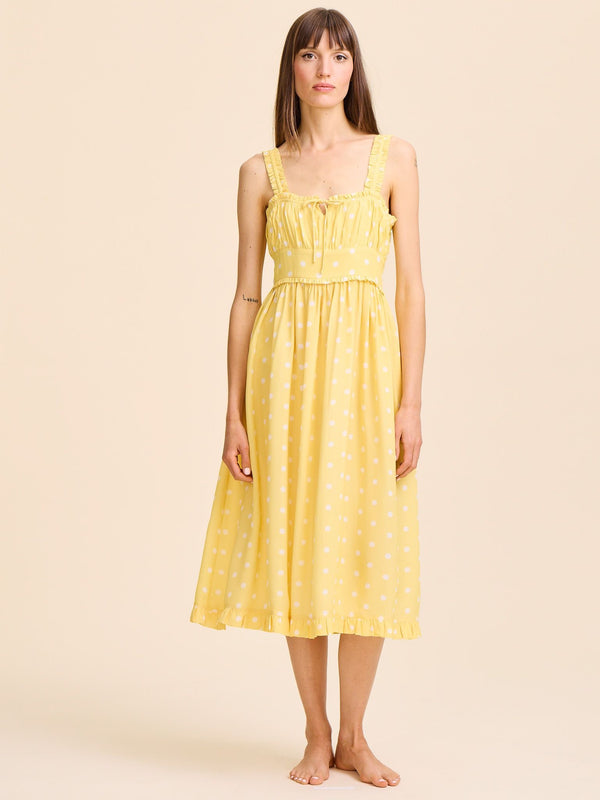 Calla Dress in Snapdragon — view 1