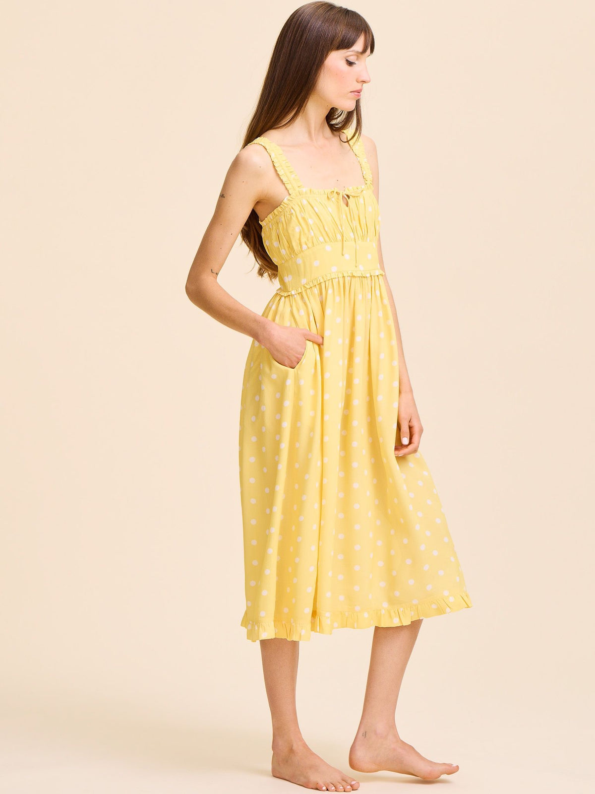 Calla Dress in Snapdragon — The cloth