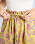 Cary Short in Citron Floral