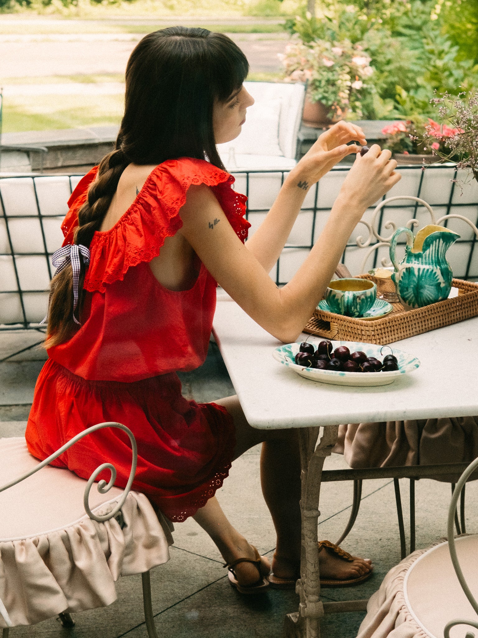 Olivia Short in Scarlet - MILLE