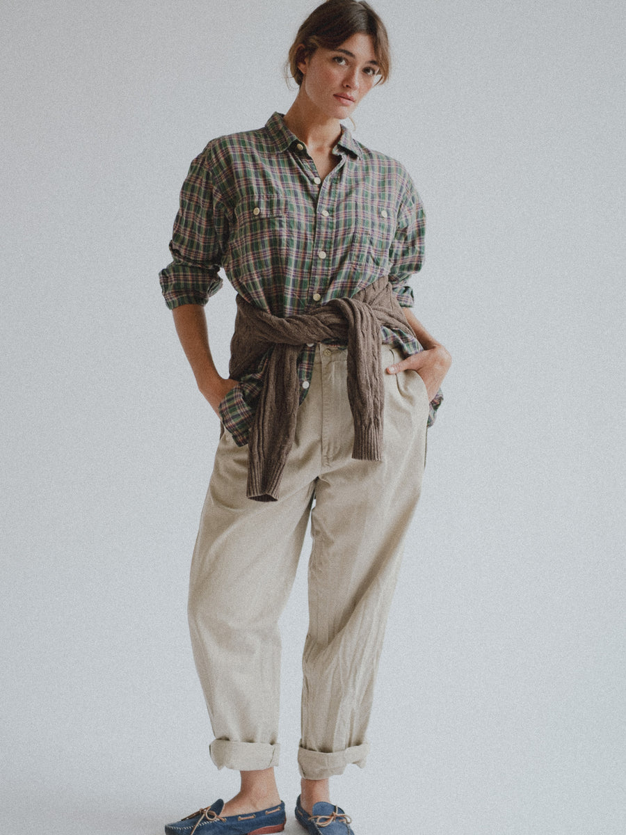 Vintage Polo Ralph Lauren Pleated Chinos, 100% Cotton - W32"