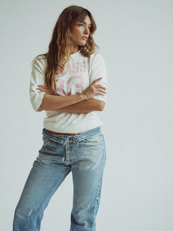 Vintage Lee Riders Jeans, Talon Zipper, Distressed - W32" — view 4