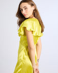 Eloise Dress in Citron