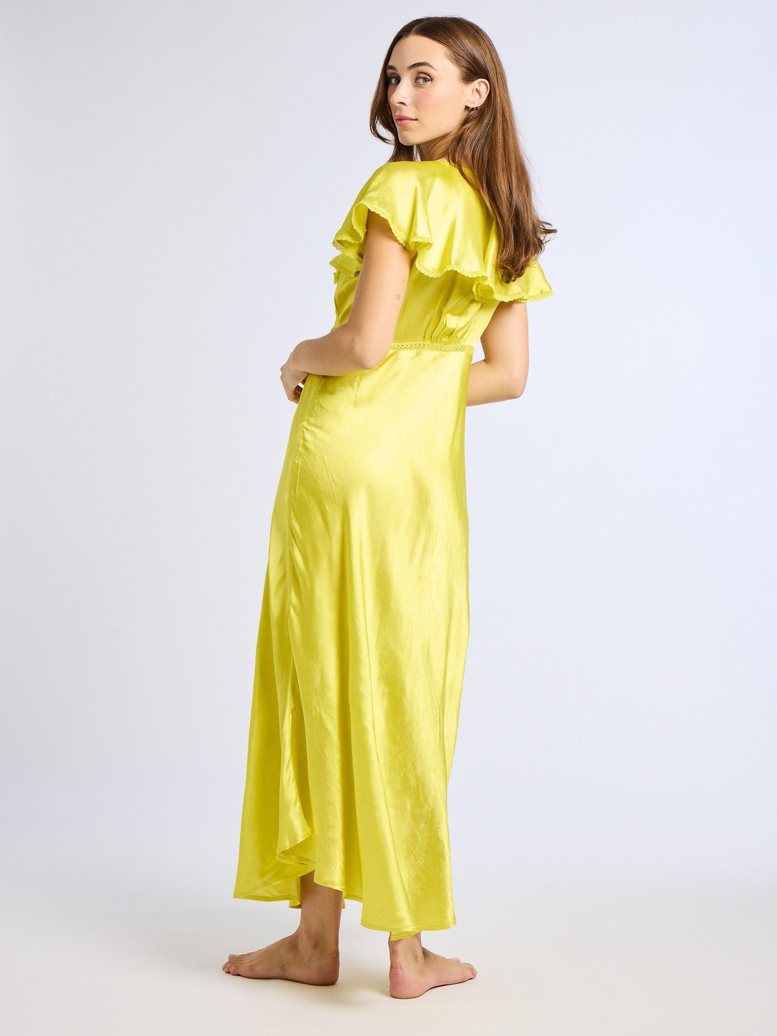 Eloise Dress in Citron