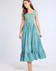 Garden Dress in Printemps Stripe