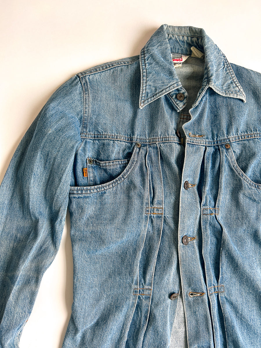 Vintage Levi's Orange Tab Denim Trucker Jacket, Made in USA