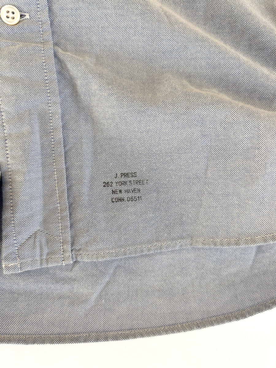 Vintage J. Press Oxford Button-Down, Japanese Market — alternate view