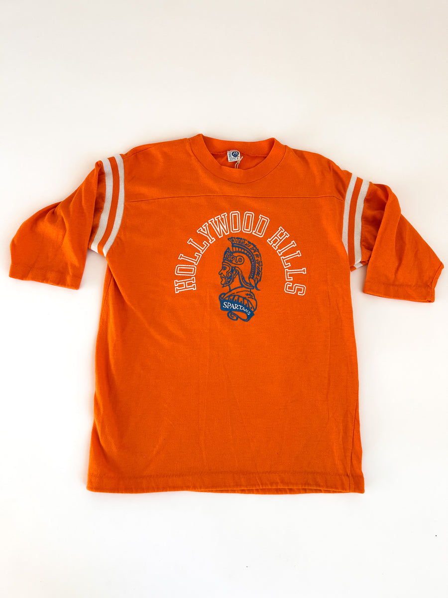 Vintage Artex Hollywood Hills Spartans Football Jersey, Three-Quarter Sleeve