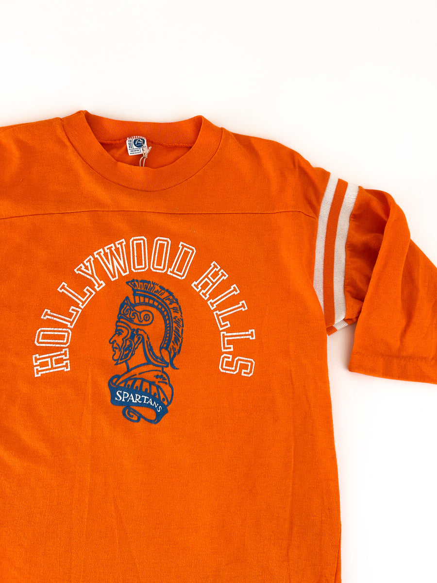 Vintage Artex Hollywood Hills Spartans Football Jersey, Three-Quarter Sleeve — alternate view