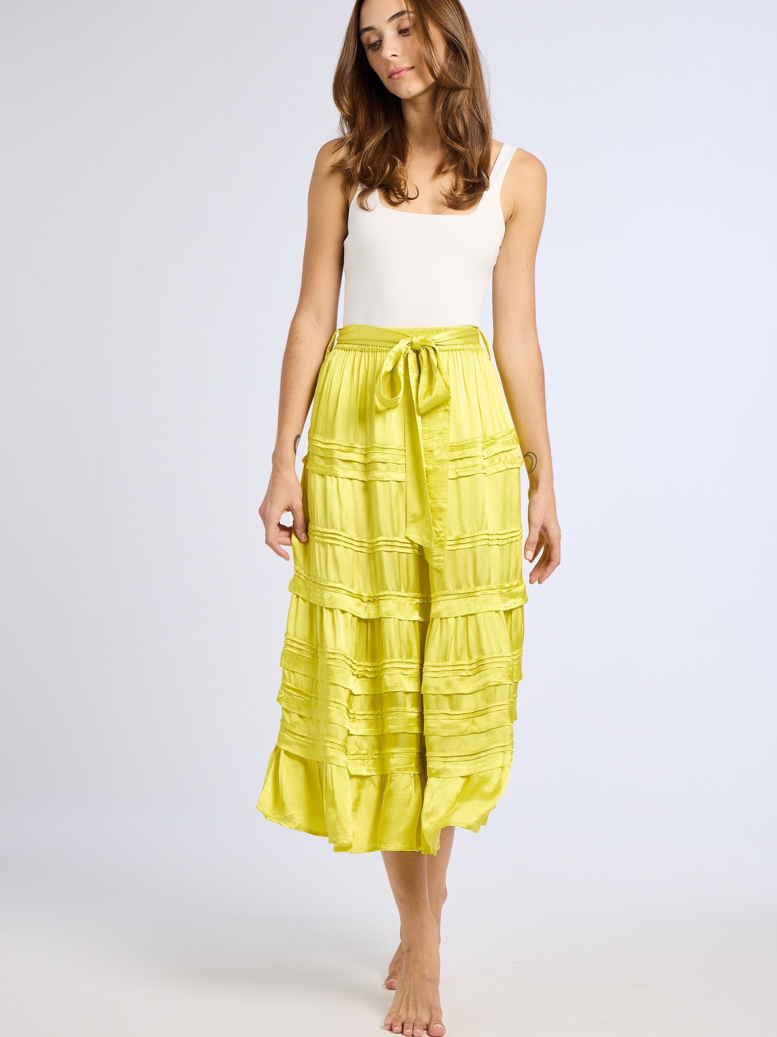 Kasia Skirt in Citron