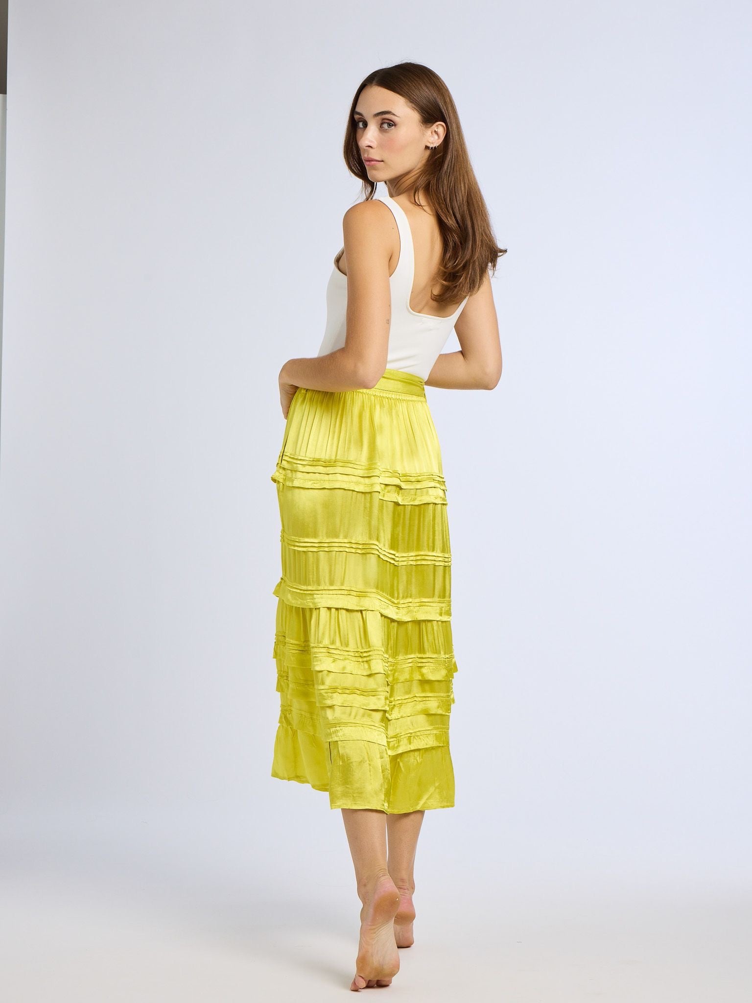 Kasia Skirt in Citron