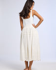 Leonie Skirt in White Eyelet