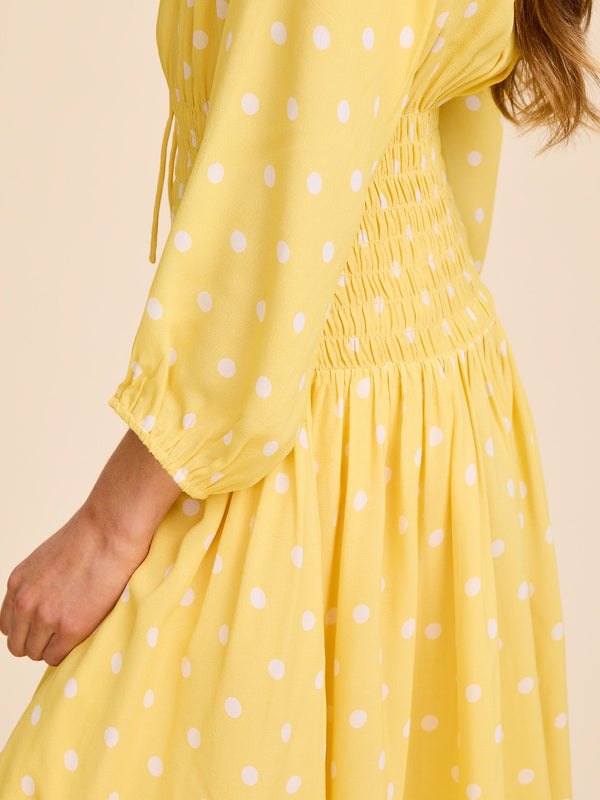 Mila Dress in Snapdragon — view 4