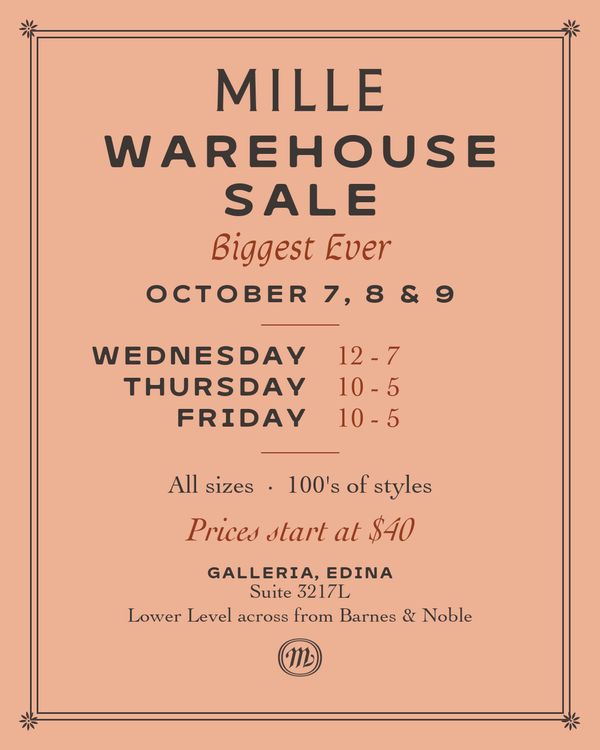 WAREHOUSE SALE - OCTOBER 7, 8 & 9 — view 1