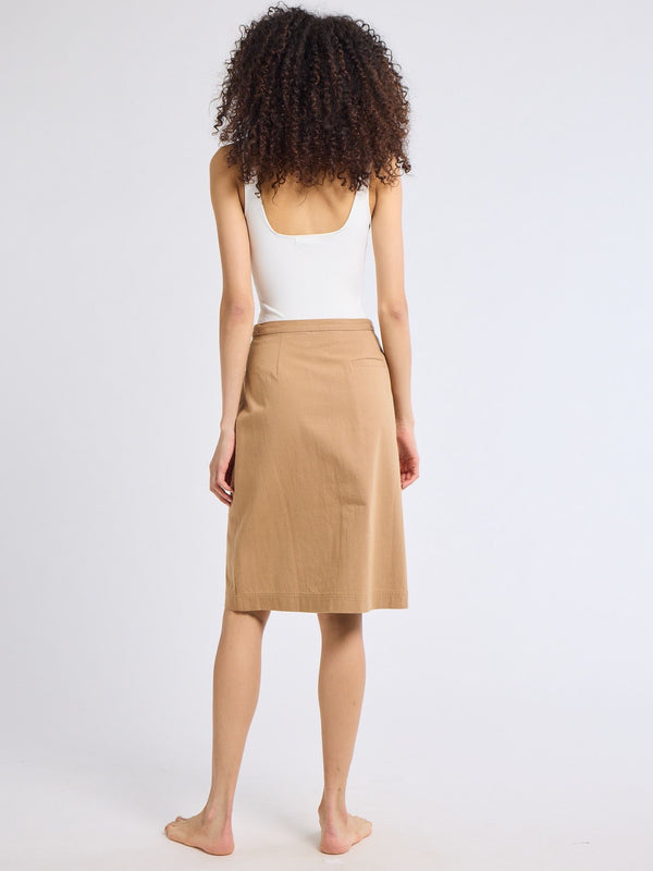 Mirabelle Skirt in Almond — view 3