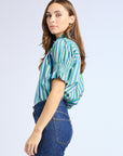 Marnie Top in Printemps Stripe