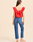 Stella Top in Scarlet - MILLE