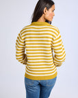 Flora Henley in Sand Stripe