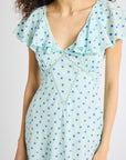 Eloise Dress in Blue Hearts