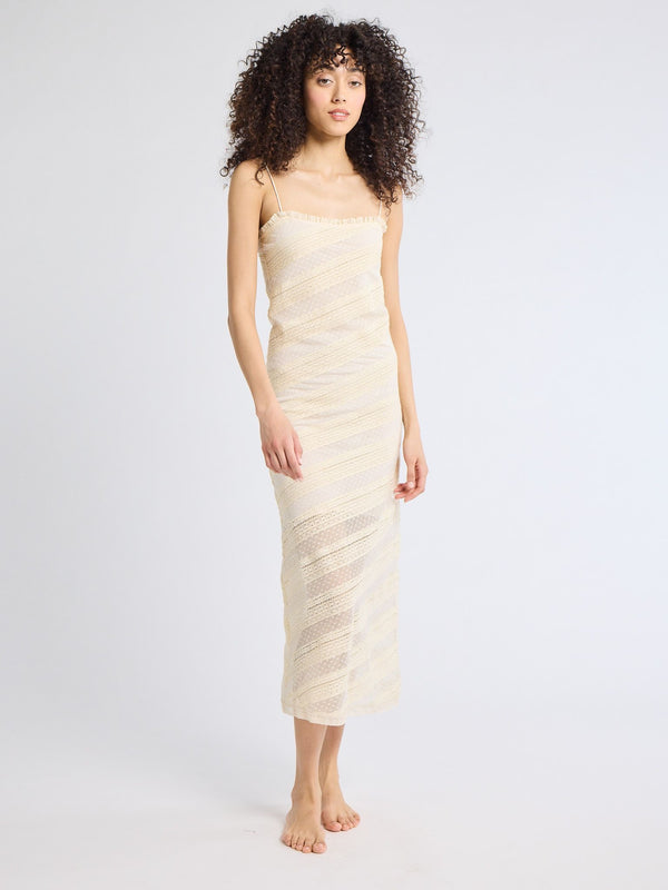Sonja Dress in Cream Lace — view 7