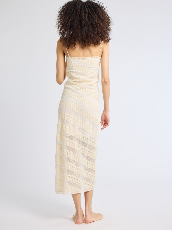 Sonja Dress in Cream Lace — view 4