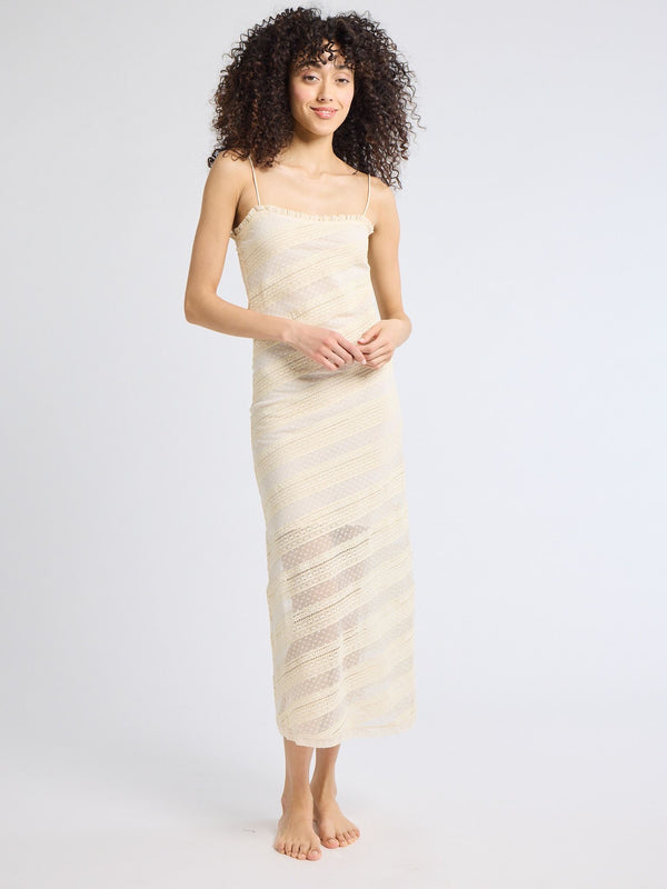 Sonja Dress in Cream Lace — view 5